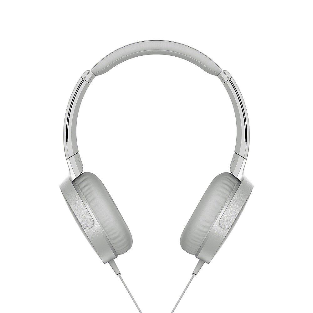 Sony MDR-XB550AP Over-Ear Kopfhörer weiß