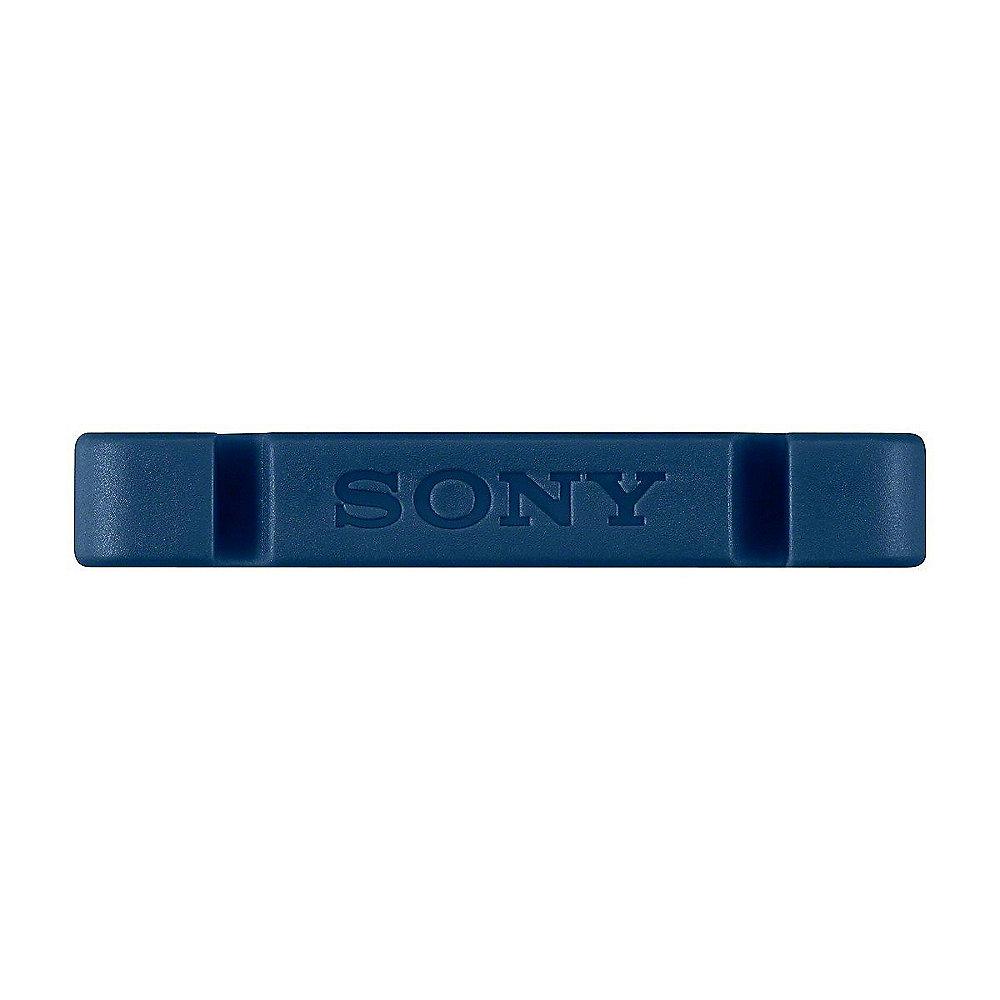 Sony MDR-XB80BS In Ear Kopfhörer kabellos Bluetooth NFC Extra Bass Blau