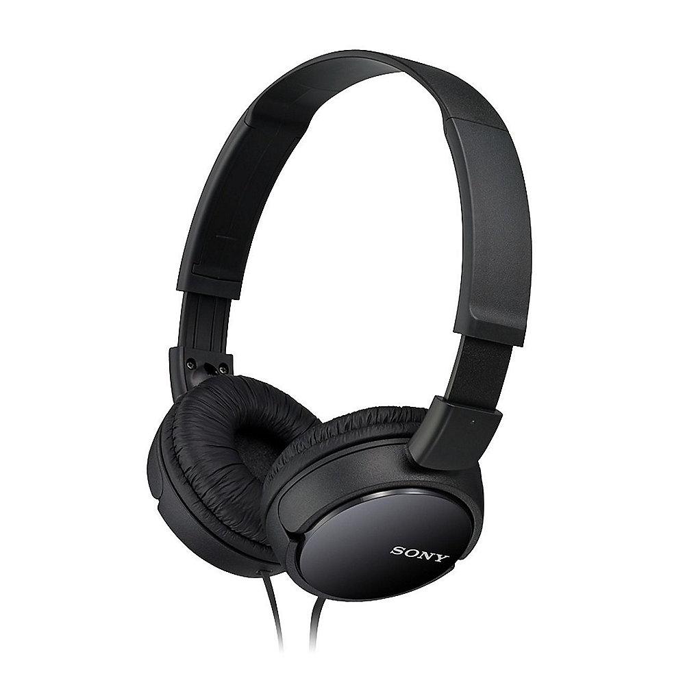 Sony MDR-ZX110 On Ear Kopfhörer - faltbar Schwarz