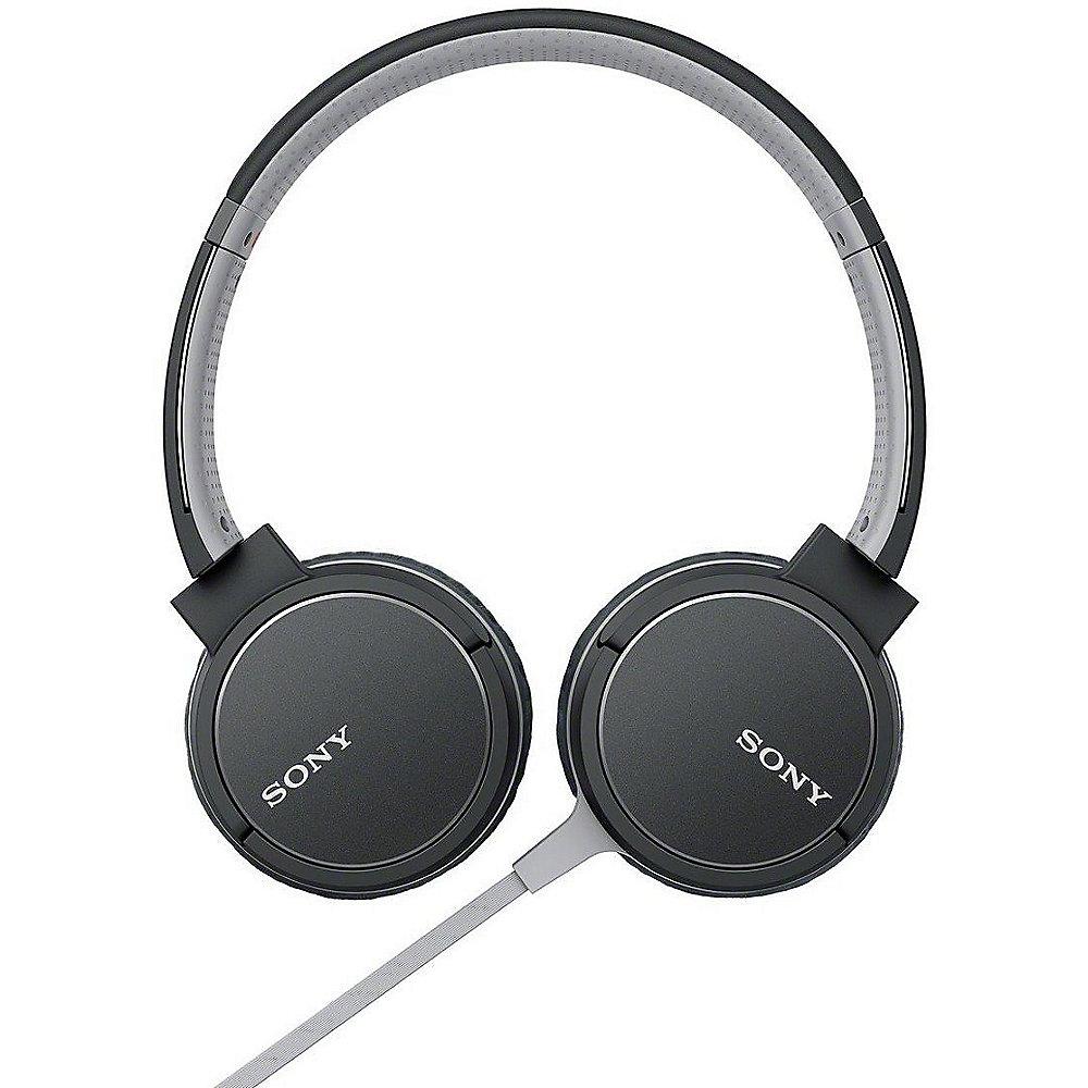 Sony MDR-ZX660APB On Ear Kopfhörer mit Headsetfunktion - Schwarz
