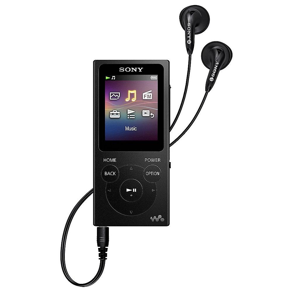 Sony NW-E394 Walkman 8GB MP3-Player (Fotos, UKW-Radio-Funktion) schwarz