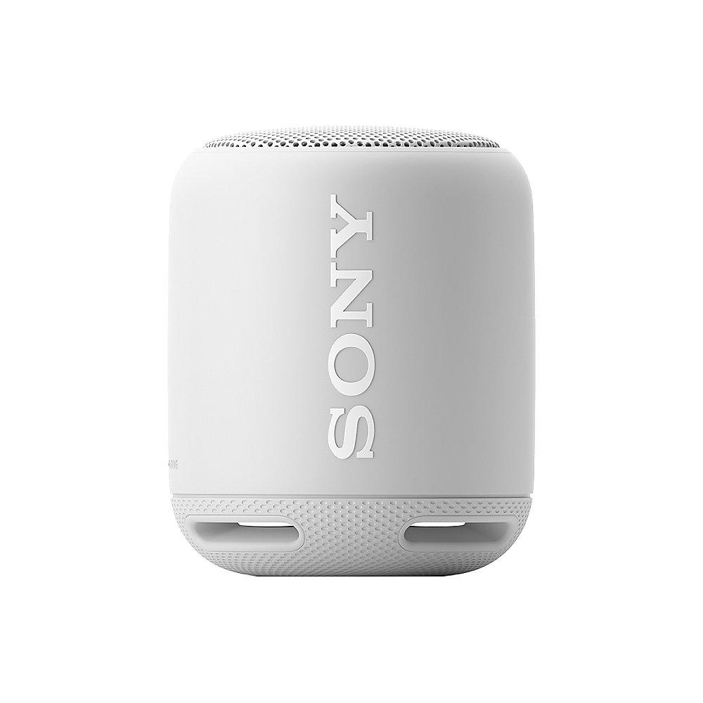 Sony SRS-XB10 tragbarer Lautsprecher (wasserabweisend, NFC, Bluetooth) weiß, Sony, SRS-XB10, tragbarer, Lautsprecher, wasserabweisend, NFC, Bluetooth, weiß