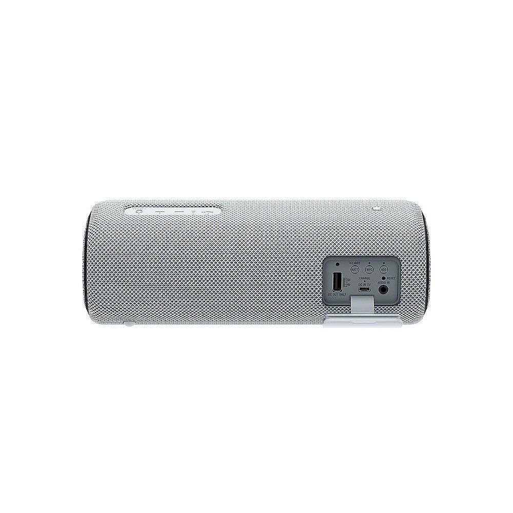 Sony SRS-XB31 tragbarer Lautsprecher wasserabweisend, NFC, Bluetooth LED weiß, Sony, SRS-XB31, tragbarer, Lautsprecher, wasserabweisend, NFC, Bluetooth, LED, weiß