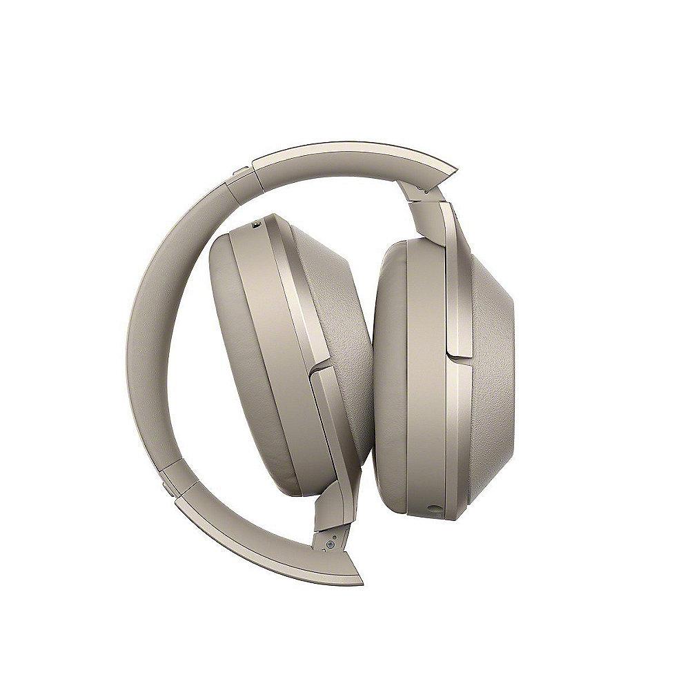 Sony WH-1000XM2 Champagner Over Ear Kopfhörer mit Noise Cancelling und Bluetooth