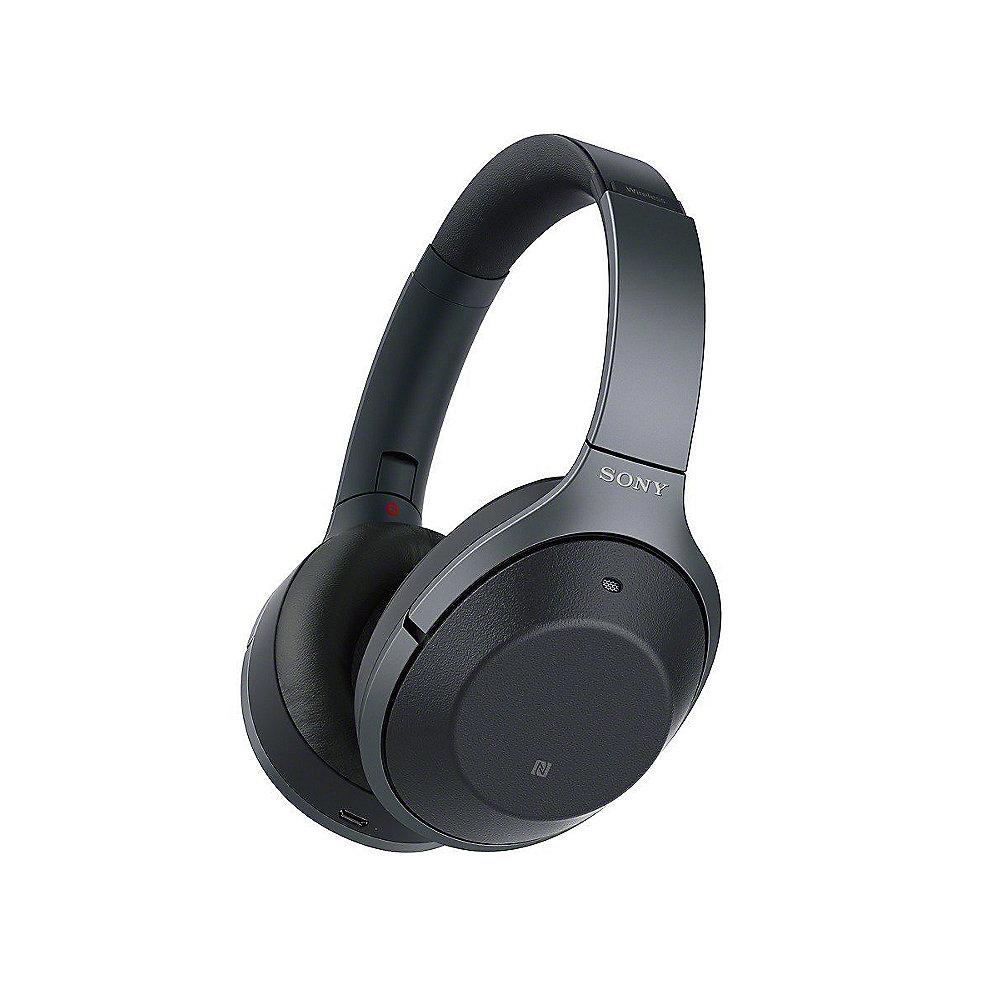 Sony WH-1000XM2 Schwarz Over Ear Kopfhörer mit Noise Cancelling und Bluetooth