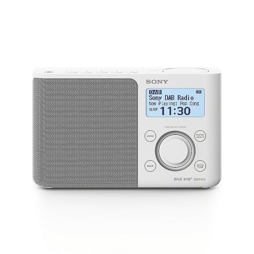 Sony XDR-S61DB Digitalradio UKW/DAB  Weiß, Sony, XDR-S61DB, Digitalradio, UKW/DAB, Weiß