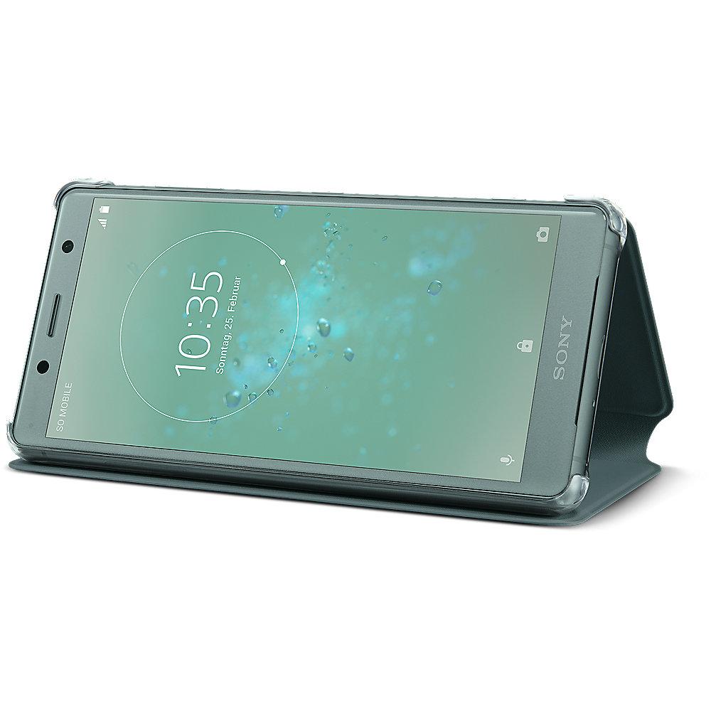 Sony XZ2 Compact - Style Cover Stand SCSH50, Green, Sony, XZ2, Compact, Style, Cover, Stand, SCSH50, Green