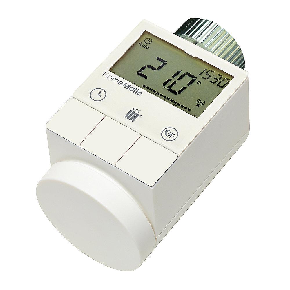 Sparpaket: 2x HomeMatic 105155 HM-CC-RT-DN Funk-Heizkörperthermostat