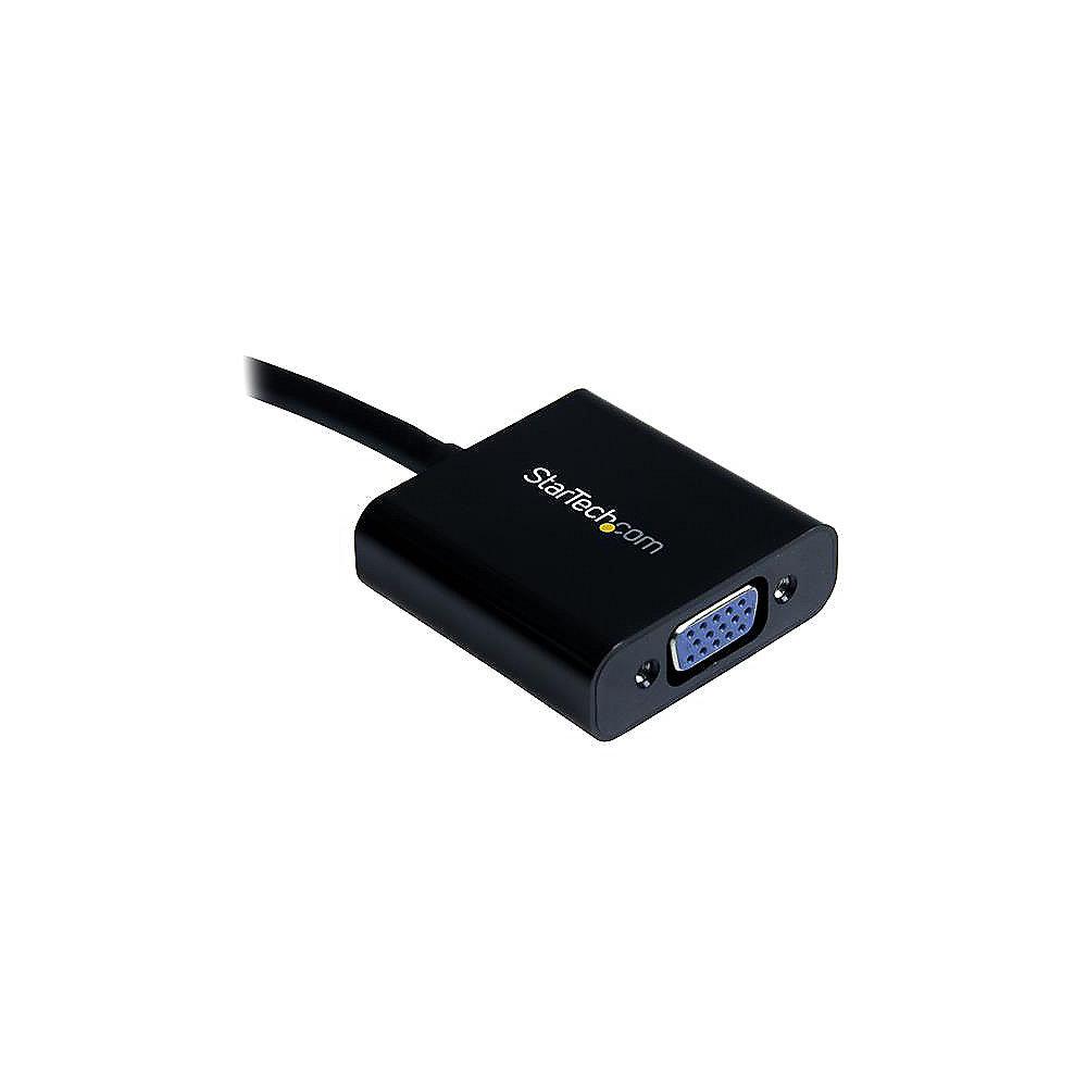 Startech HDMI zu VGA Adapter St./Bu. schwarz, Startech, HDMI, VGA, Adapter, St./Bu., schwarz