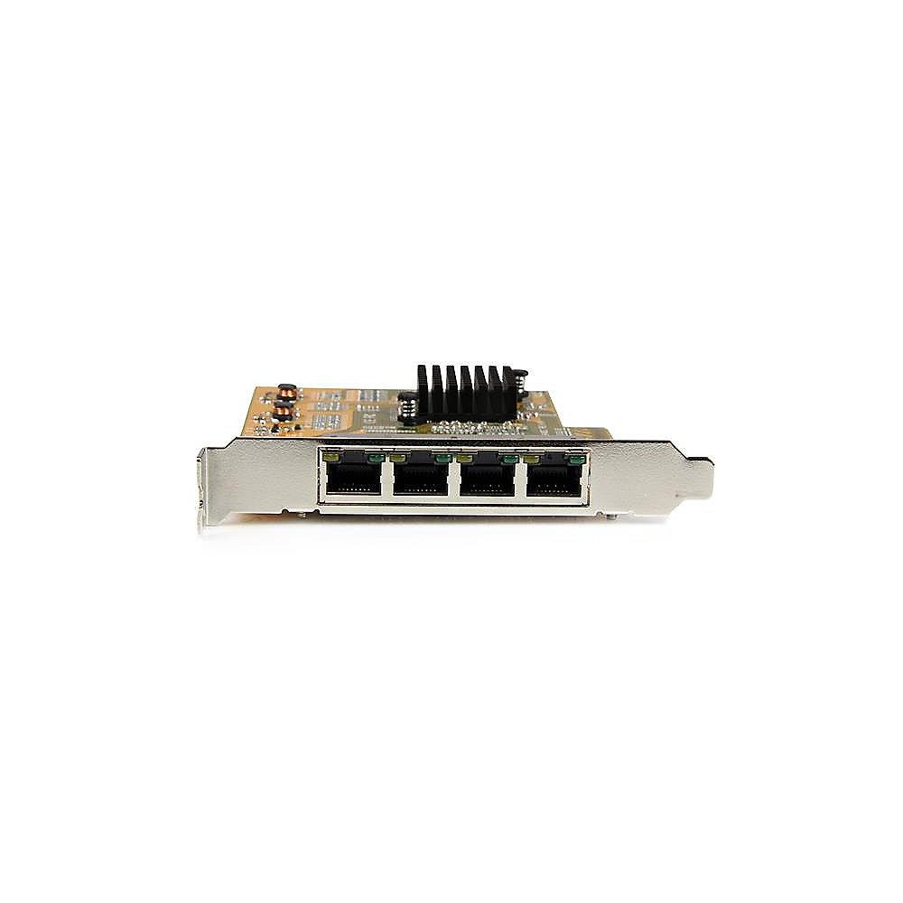 Startech ST1000SPEX43 4-Port PCIexpress Netzwerkadapter