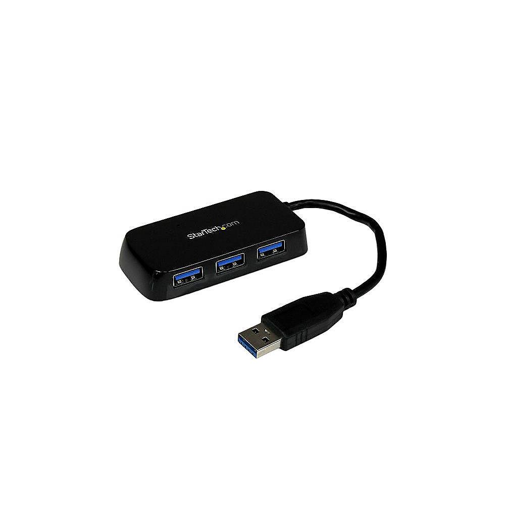 Startech USB 3.0 HUB 4-Port Mini SuperSpeed schwarz