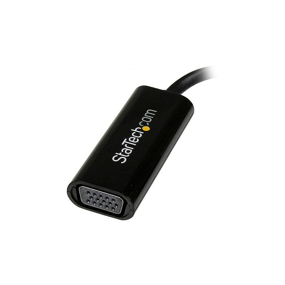 Startech USB-A zu VGA Adapter USB 3.0 Slim St./Bu. schwarz