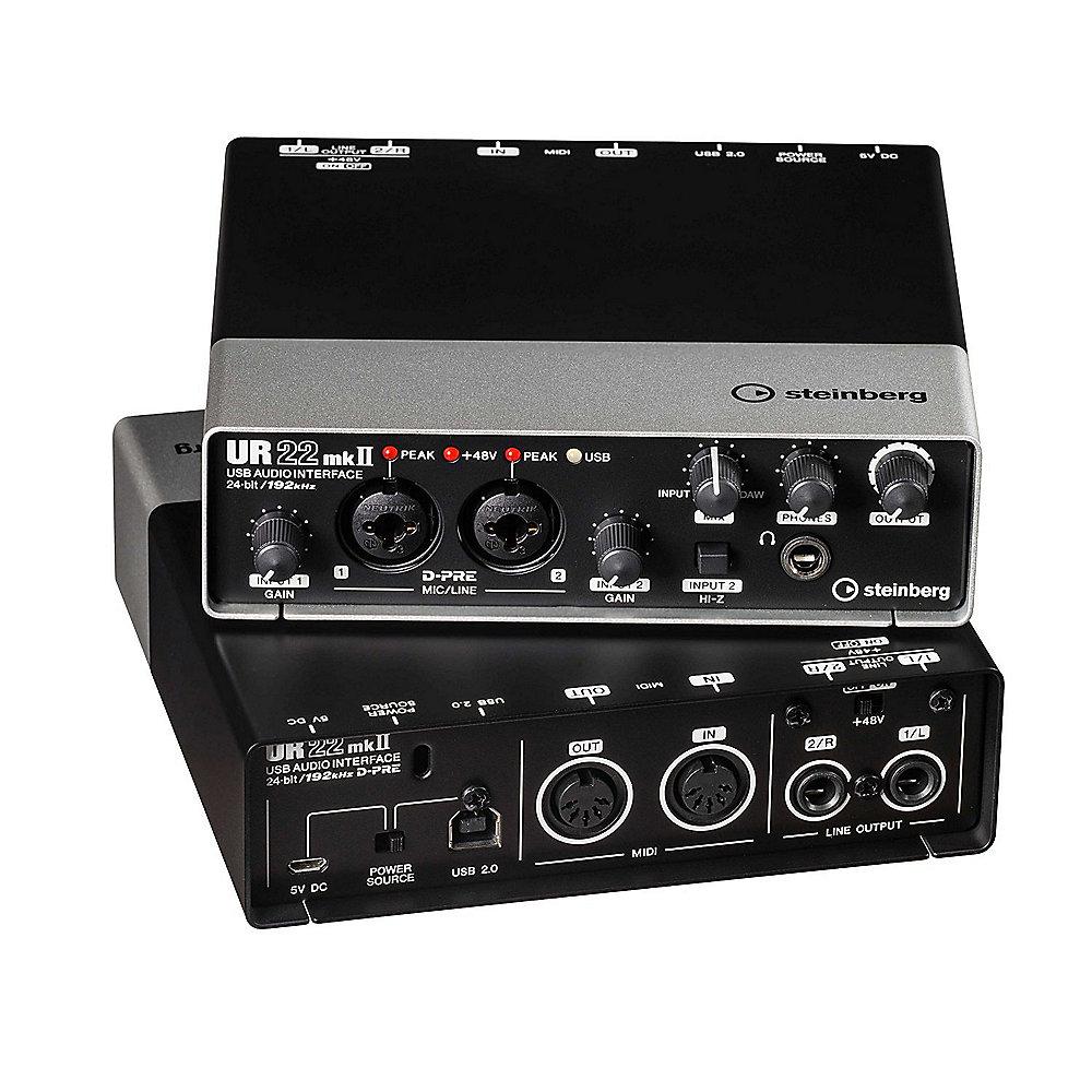 Steinberg UR22 MKII Audio Interface USB 2.0 schwarz