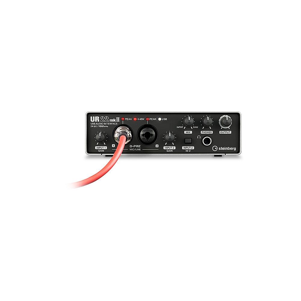 Steinberg UR22 MKII Audio Interface USB 2.0 schwarz, Steinberg, UR22, MKII, Audio, Interface, USB, 2.0, schwarz