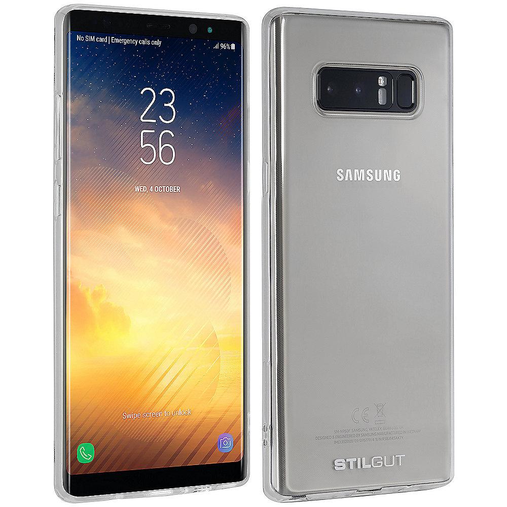 StilGut Cover für Samsung Galaxy Note8 transparent