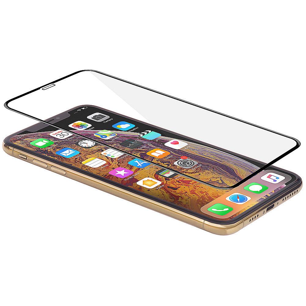StilGut Panzerglas für Apple iPhone Xs Max 3D Full Cover für die Vorderseite