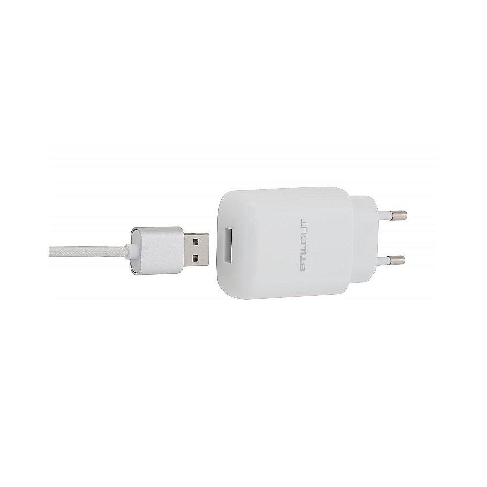 StilGut Quick Charge 2.0 USB Charger weiss