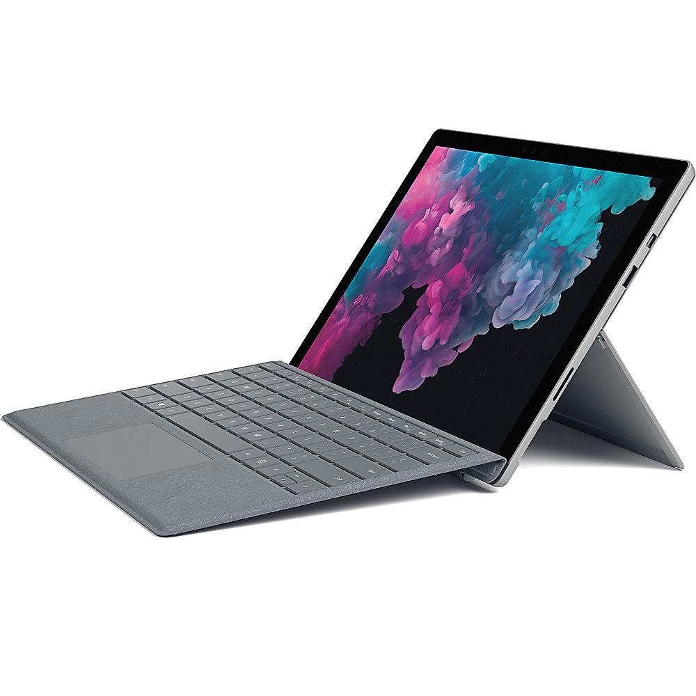 Surface Pro 6 12,3" QHD Platin i7 16GB/512GB SSD Win10 KJV-00003   TC Grau