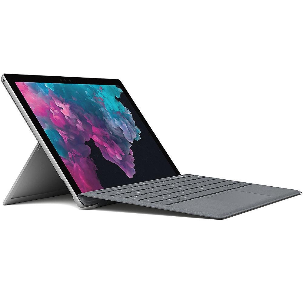 Surface Pro 6 12,3" QHD Platin i7 16GB/512GB SSD Win10 KJV-00003   TC Grau