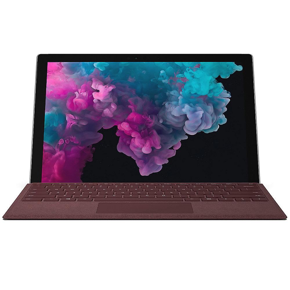 Surface Pro 6 12,3" QHD Platin i7 16GB/512GB SSD Win10 KJV-00003   TC Rot