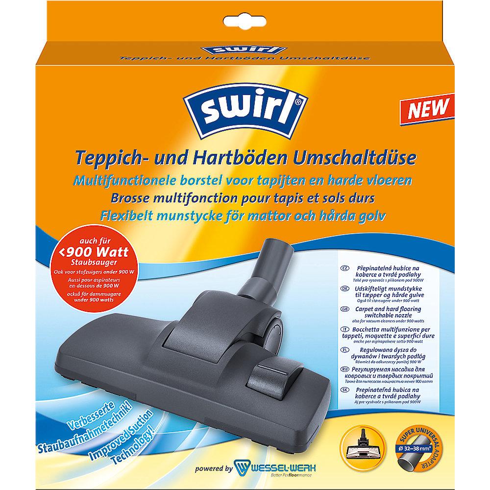 Swirl Teppich- und Hartböden Umschaltdüse