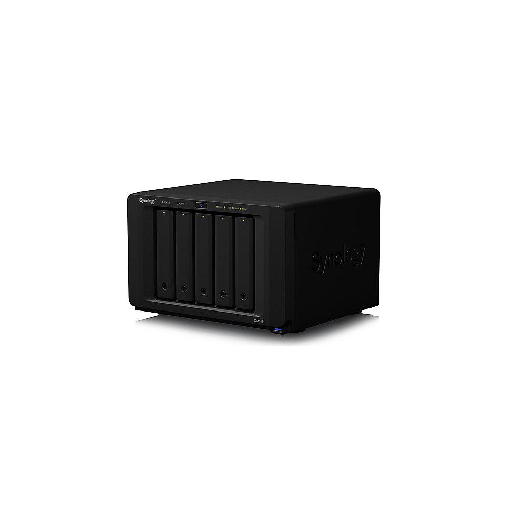 Synology Diskstation DS1517 -2G NAS System 5-Bay - 5 Jahre Garantie, Synology, Diskstation, DS1517, -2G, NAS, System, 5-Bay, 5, Jahre, Garantie