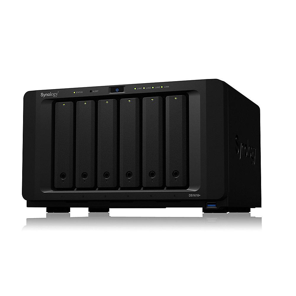 Synology Diskstation DS1618  NAS System 6-Bay, Synology, Diskstation, DS1618, NAS, System, 6-Bay