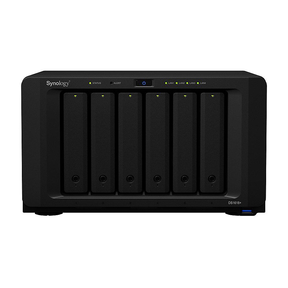 Synology Diskstation DS1618  NAS System 6-Bay, Synology, Diskstation, DS1618, NAS, System, 6-Bay