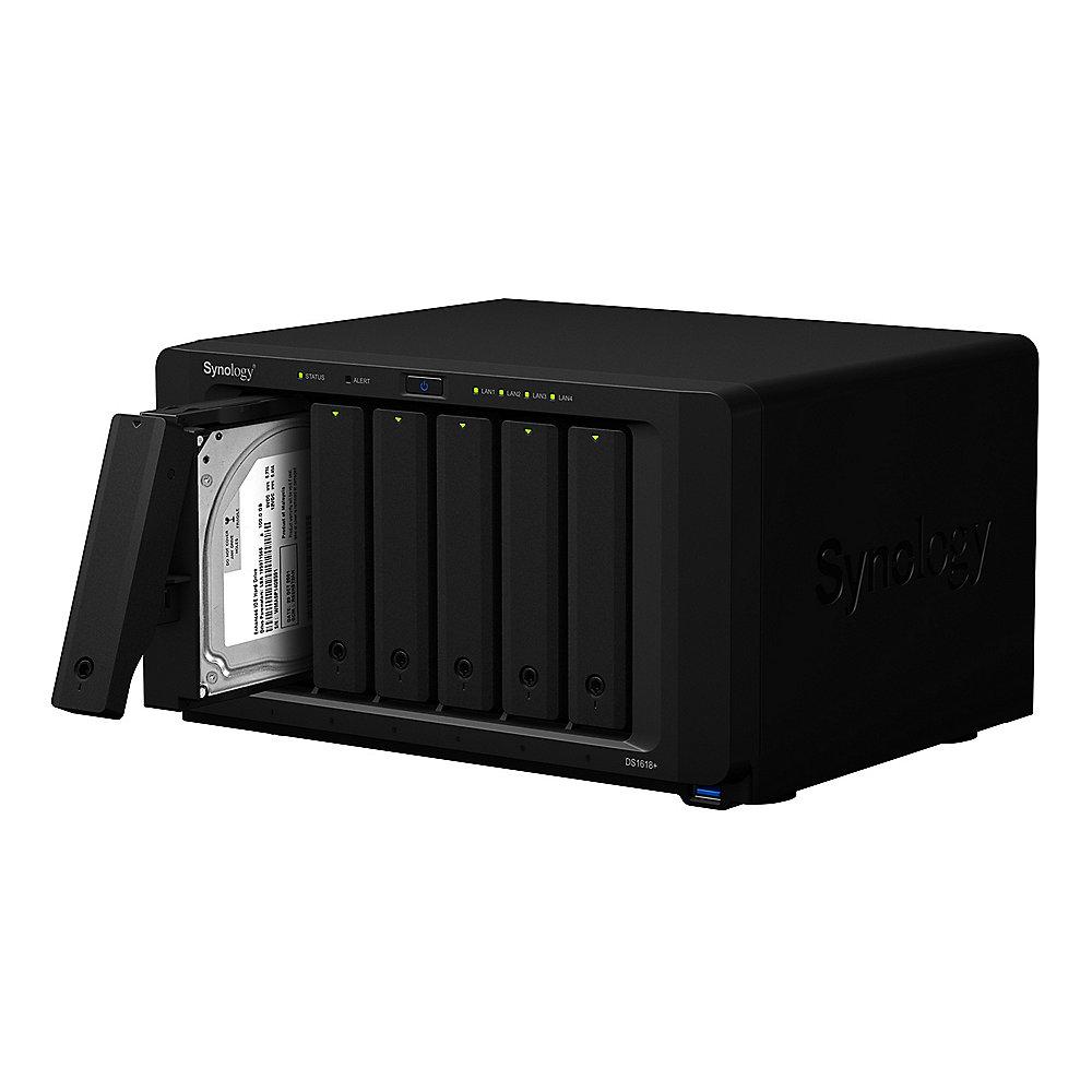 Synology Diskstation DS1618  NAS System 6-Bay, Synology, Diskstation, DS1618, NAS, System, 6-Bay