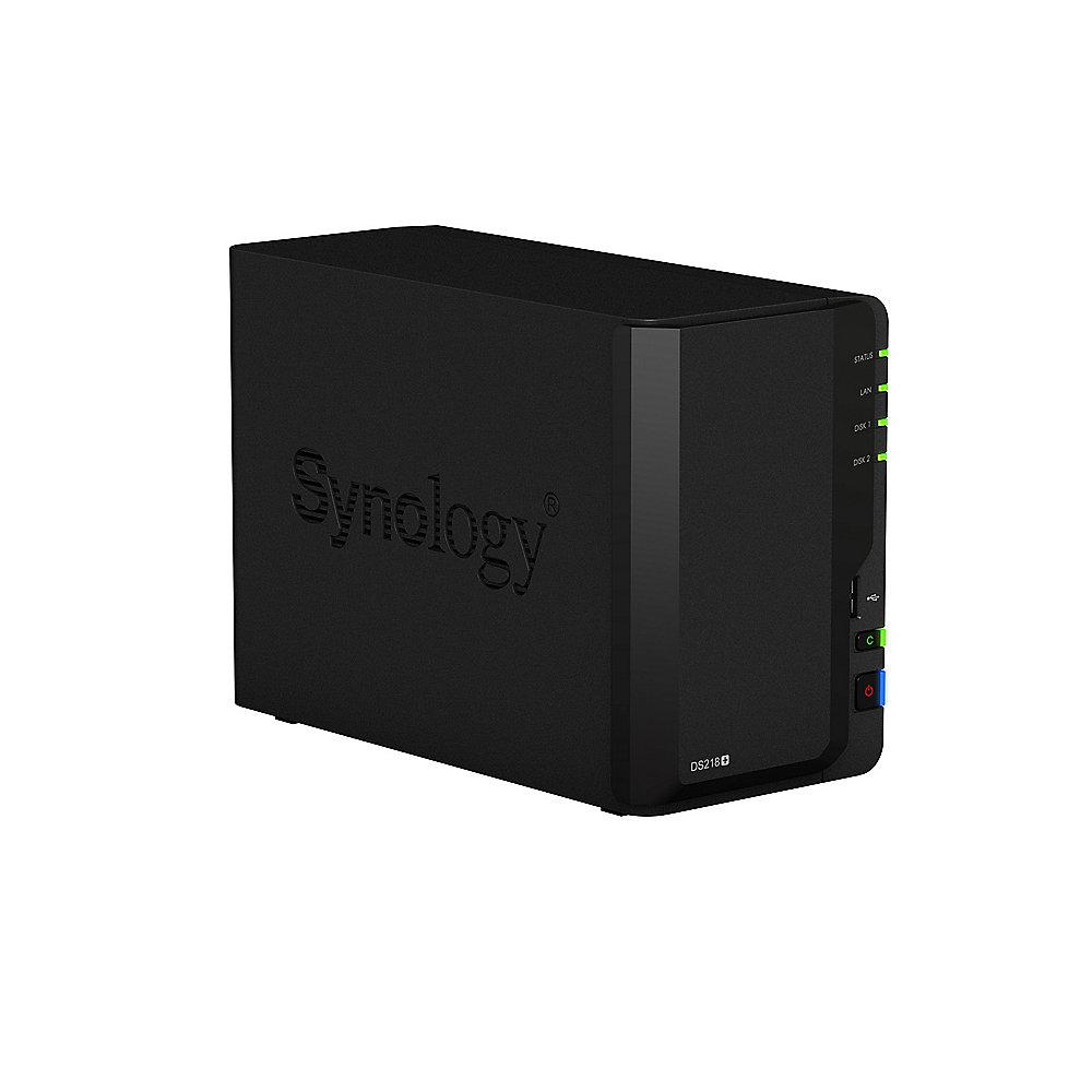 Synology Diskstation DS218  NAS 2-Bay 16TB inkl. 2x 8TB WD RED WD80EFAX