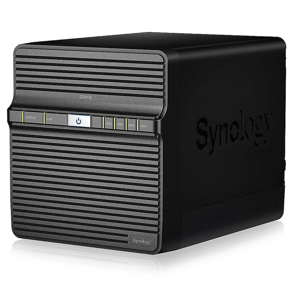 Synology Diskstation DS418j NAS 4-Bay 16TB inkl. 4x 4TB WD RED WD40EFRX