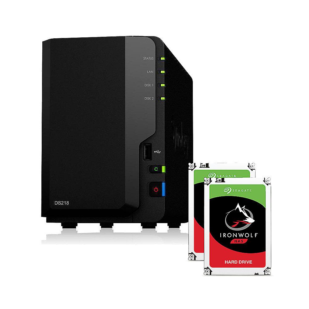 Synology DS218 NAS System 2-Bay 2TB inkl. 2x 1TB Seagate ST1000VN002