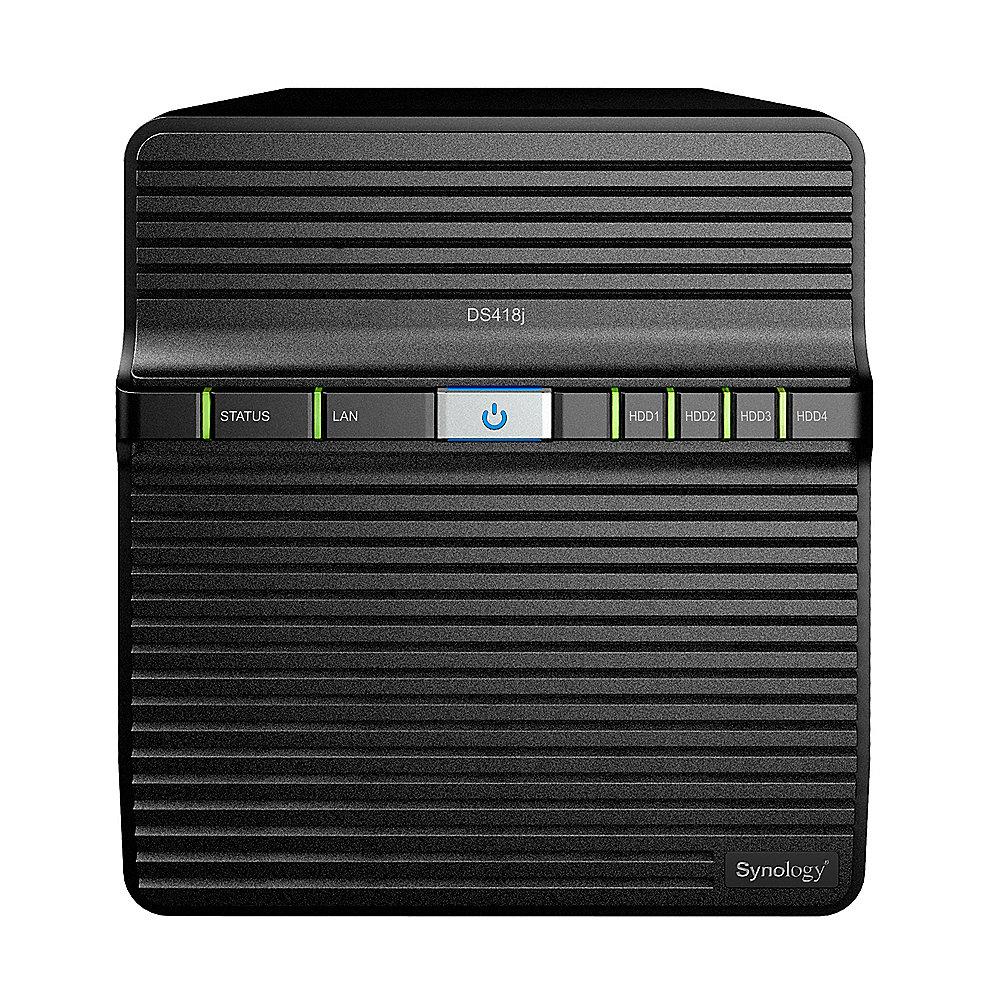 Synology DS418j NAS System 4-Bay 16TB inkl. 4x 4TB Seagate ST4000VN008