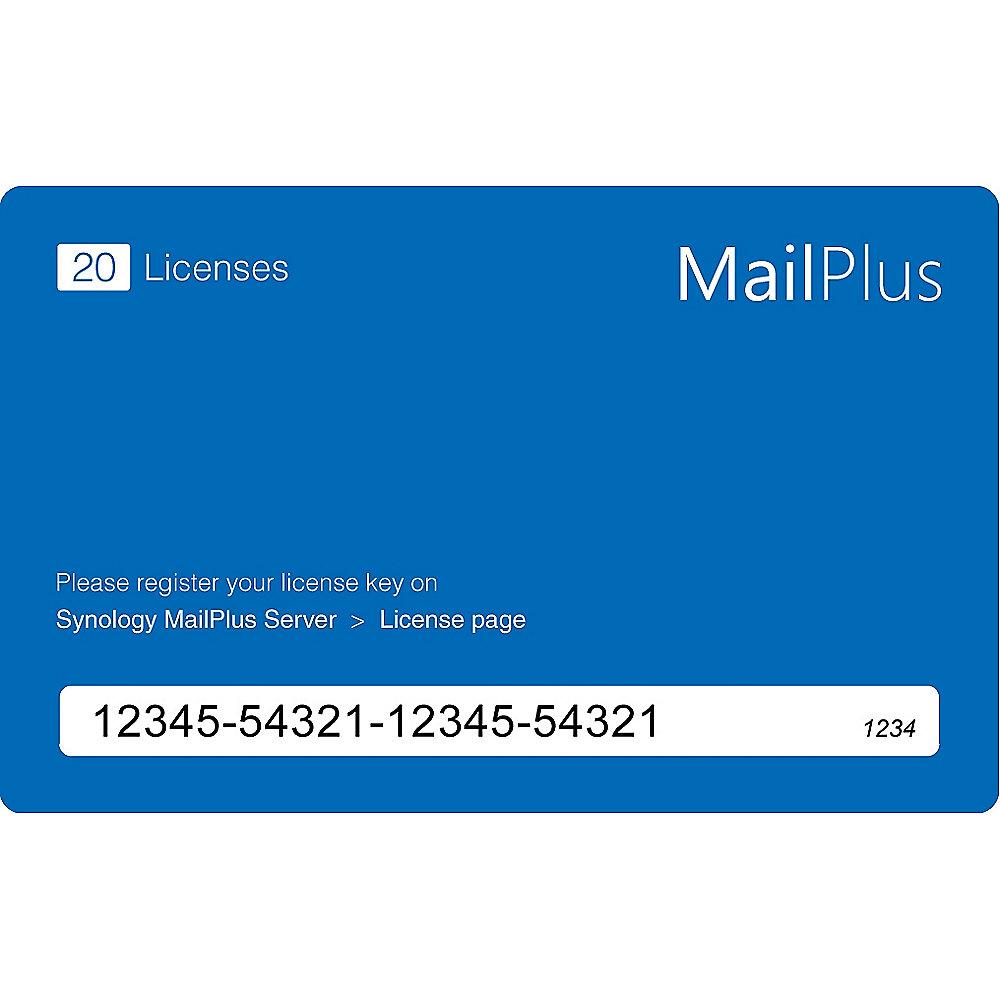 Synology MailPlus 20 Lizenzen
