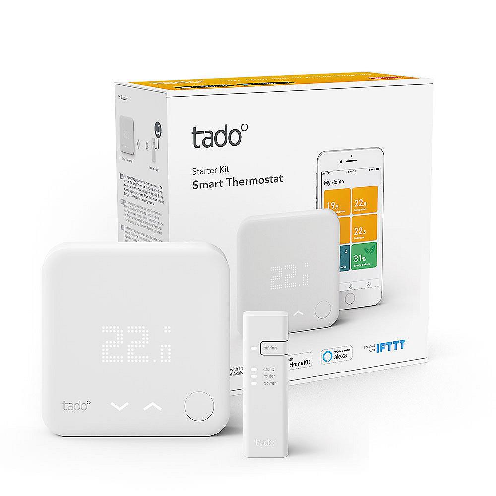 tado° Smart Thermostat - Starter Kit V3  Inkl. 1 Bridge