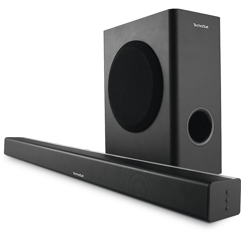 TechniSat AUDIOMASTER SL 900 2.1 Kanal Soundbar mit wireless Subwoofer