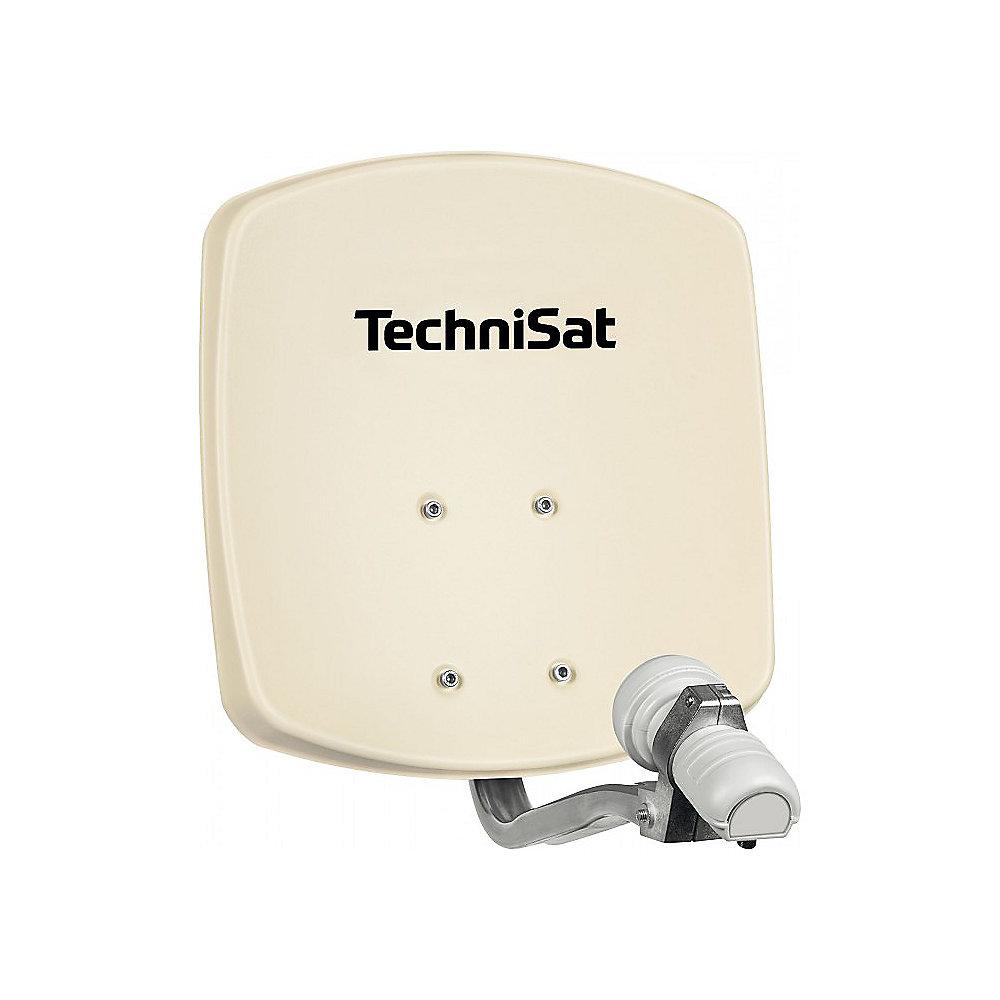 TechniSat DigiDish 33 mit Universal-V/H-LNB, beige, TechniSat, DigiDish, 33, Universal-V/H-LNB, beige