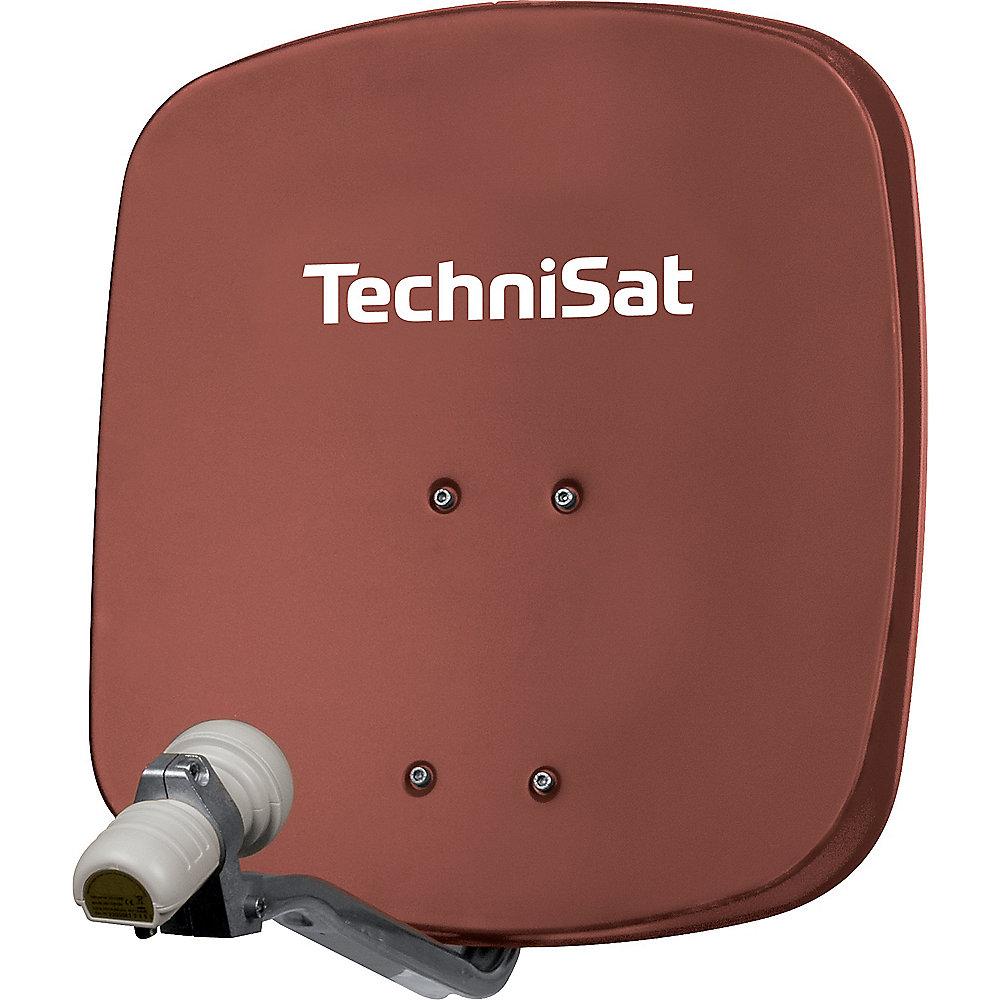 TechniSat DigiDish 45 rot mit Universal V/H-LNB