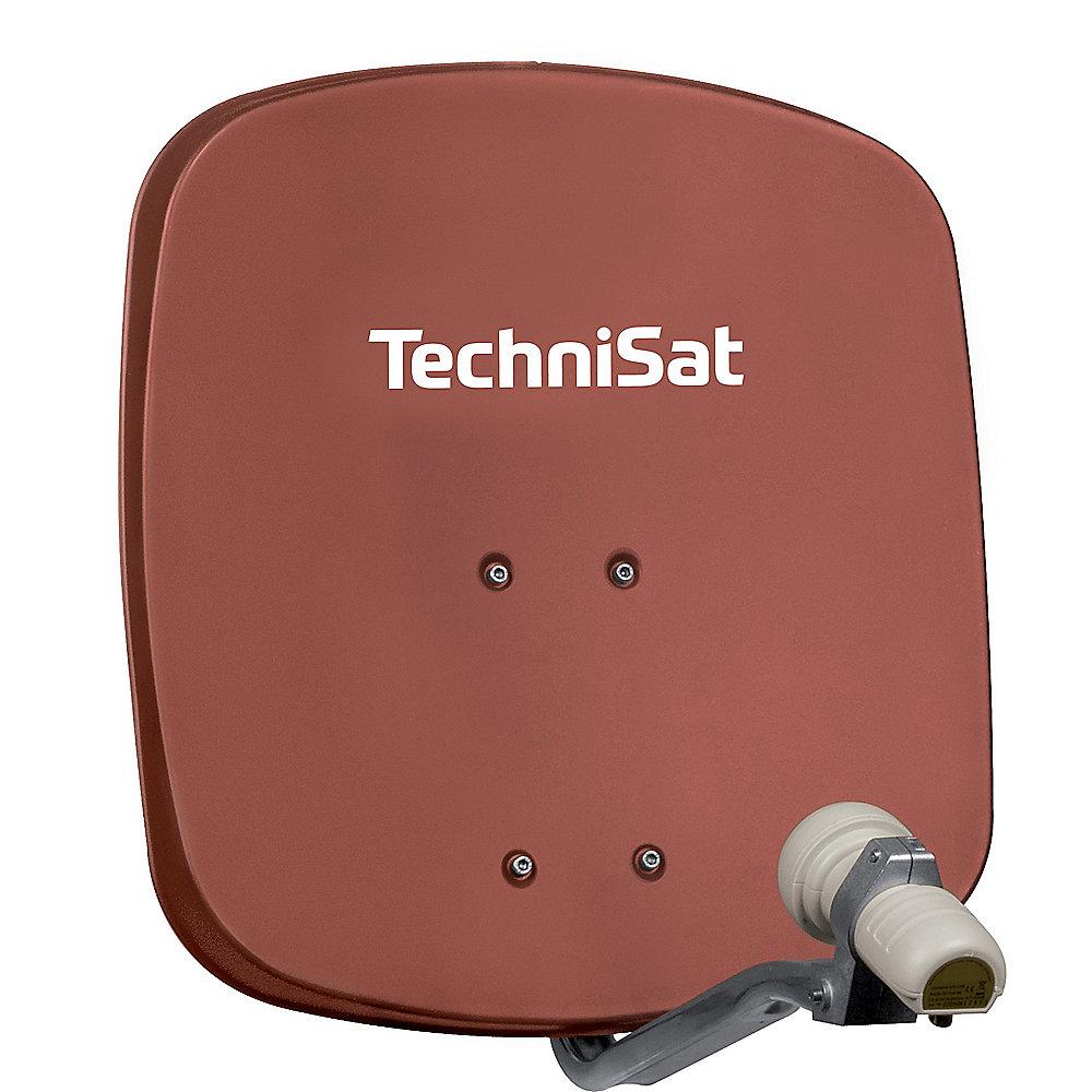 TechniSat DigiDish 45 rot mit Universal V/H-LNB