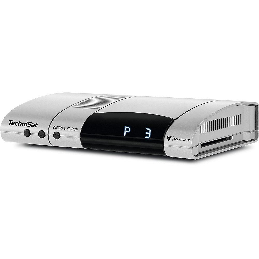 TechniSat Digipal T2 DVR DVB-T2HD Receiver silber Freenet TV