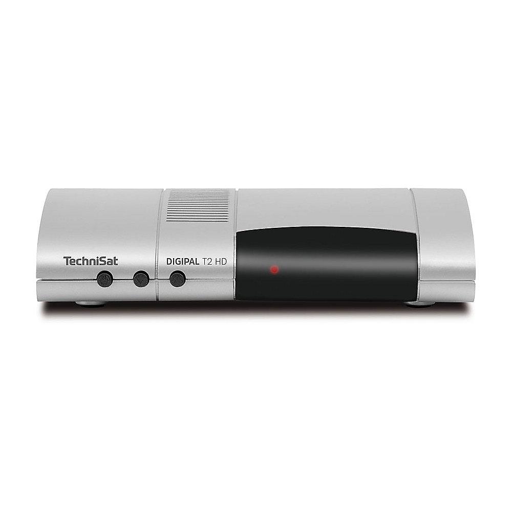 TechniSat DigiPal T2 HD DVB-T2HD Receiver silber, TechniSat, DigiPal, T2, HD, DVB-T2HD, Receiver, silber