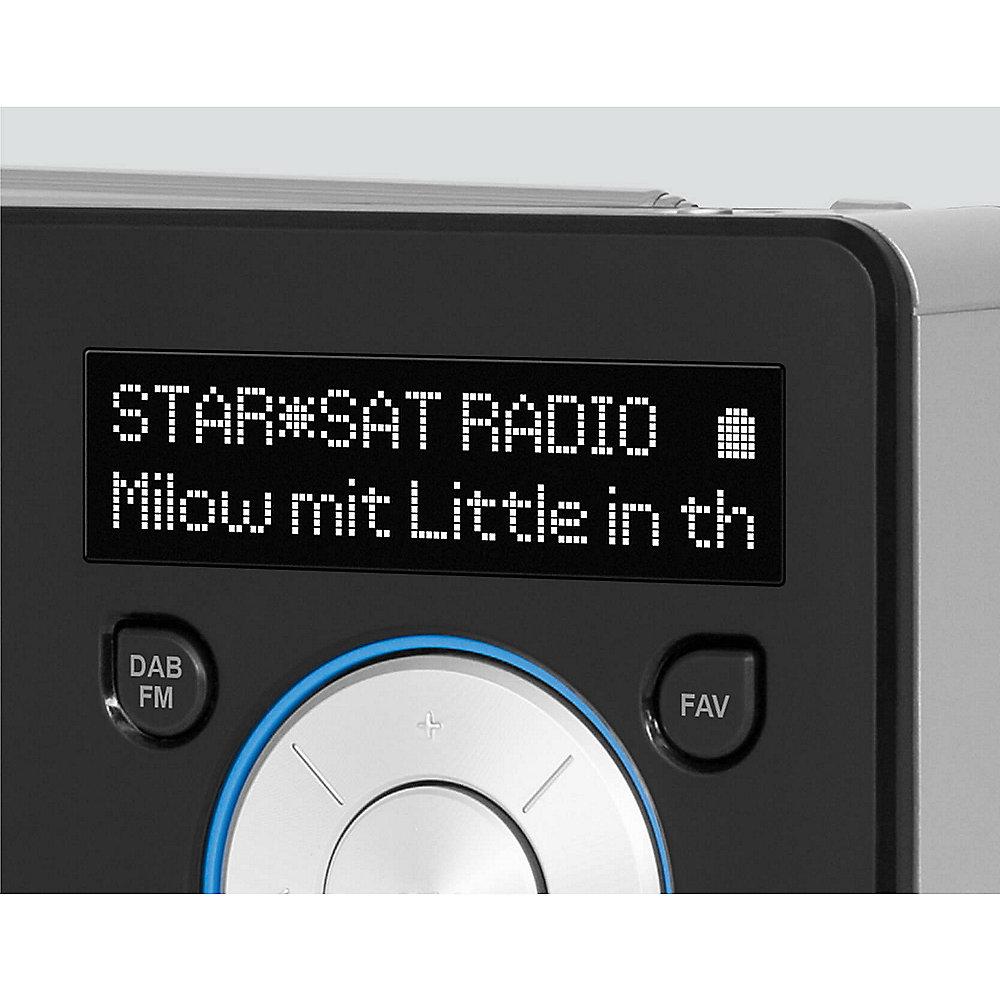 TechniSat DIGITRADIO 1, VFL Bochum, blau/silber UKW/DAB  mit Akku Netzteil