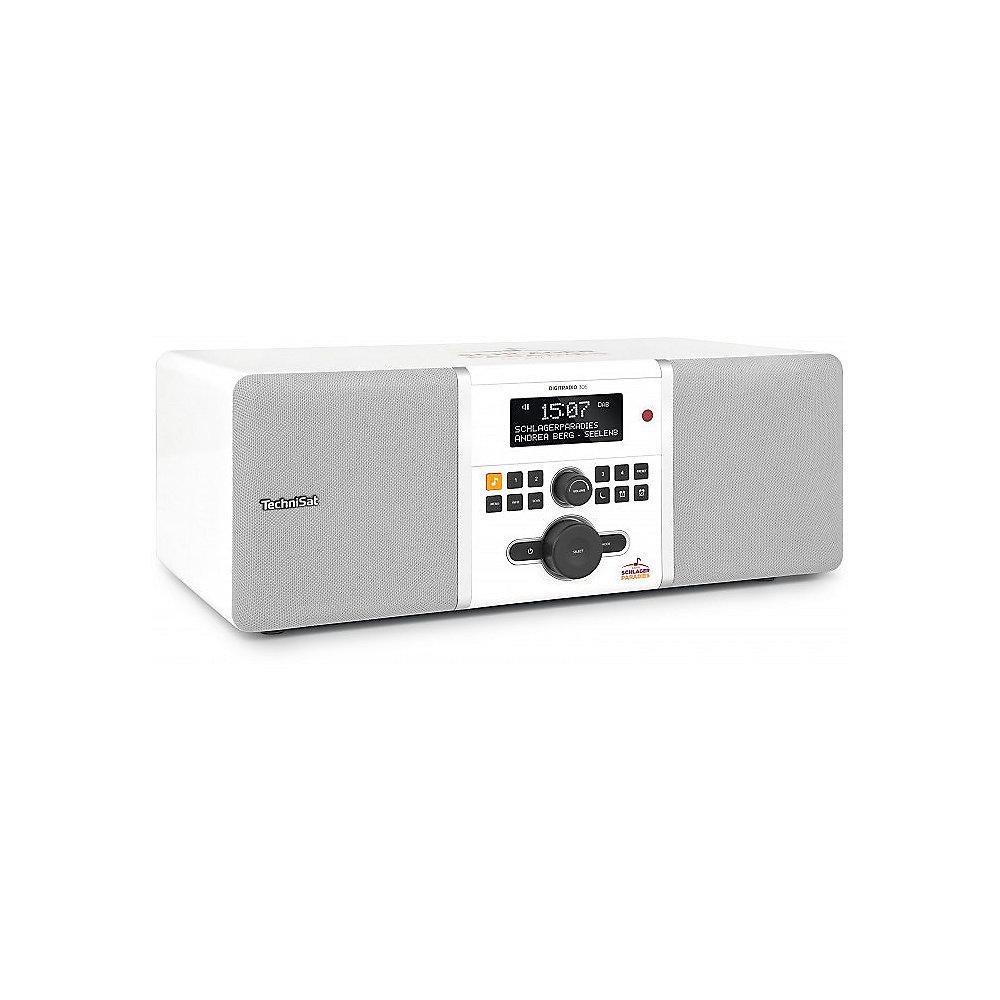 TechniSat DIGITRADIO 305 DAB /UKW -Stereo-Radio, weiß