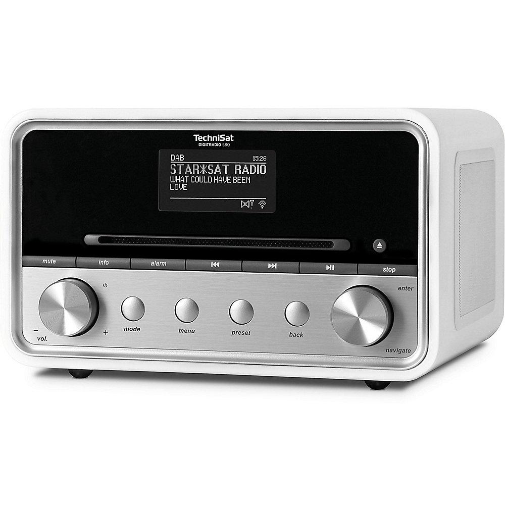 TechniSat DIGITRADIO 580 UKW/DAB  WLAN CD Multiroom weiß, TechniSat, DIGITRADIO, 580, UKW/DAB, WLAN, CD, Multiroom, weiß