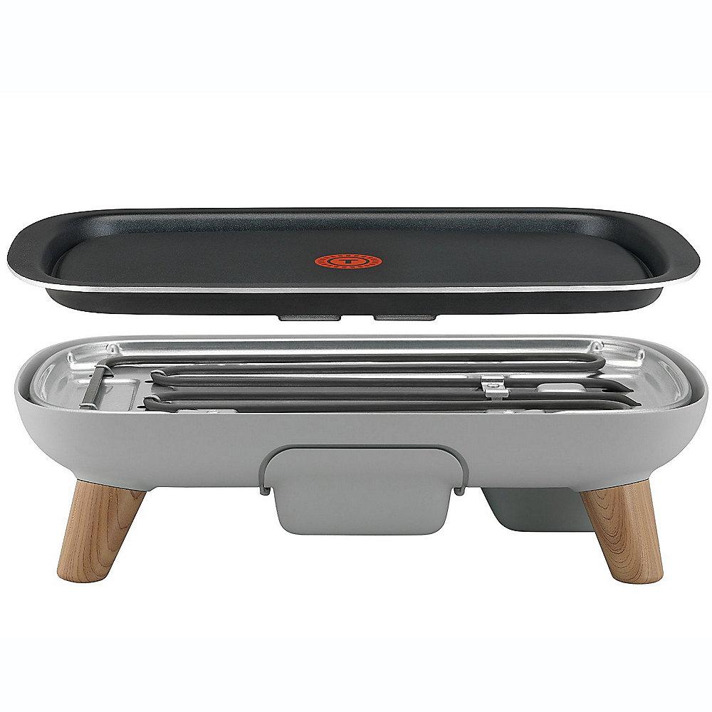 Tefal CB 658B Saveur Tischgrill Schwarz/Hellgrau