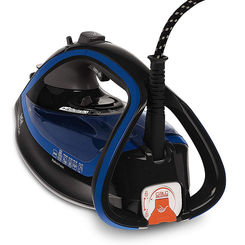 Tefal FV 5648 Turbo Pro Anticalc Dampfbügeleisen dunkelgrau/blau, Tefal, FV, 5648, Turbo, Pro, Anticalc, Dampfbügeleisen, dunkelgrau/blau