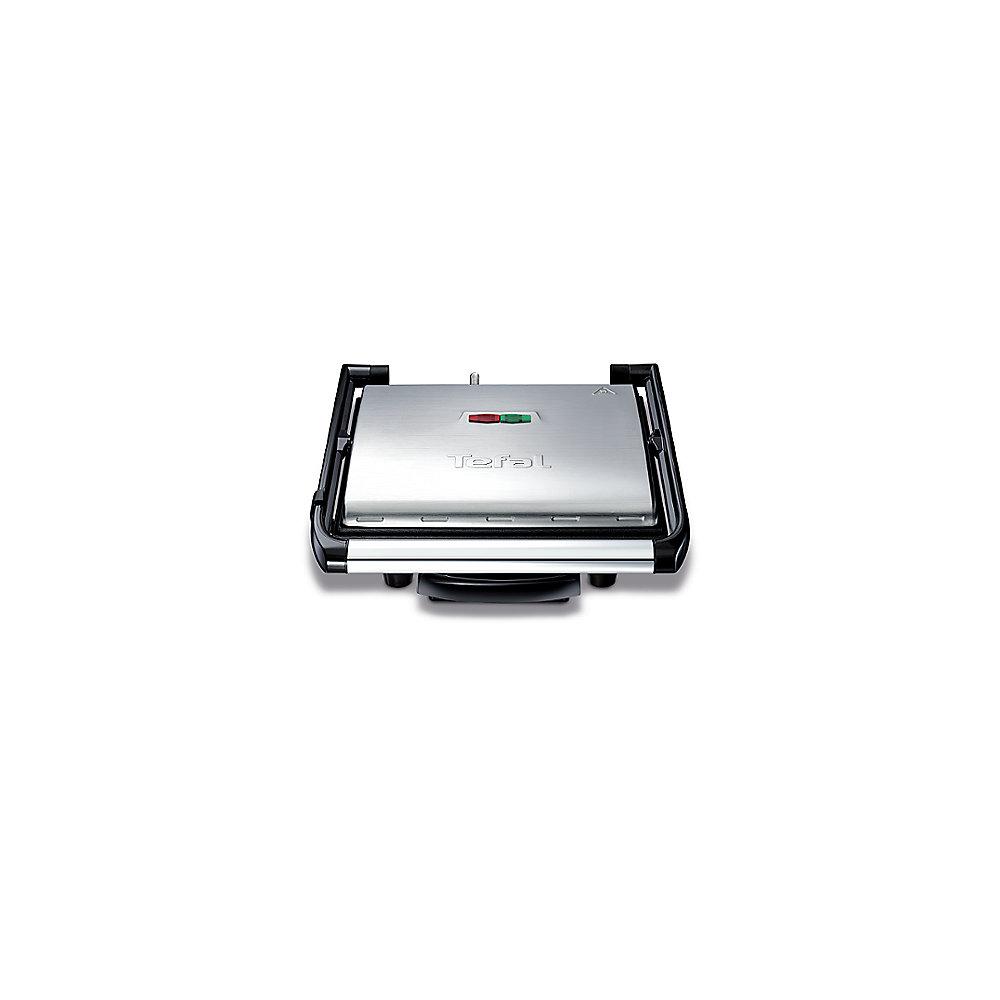 Tefal GC 241D Inicio Kontaktgrill Edelstahl / Schwarz