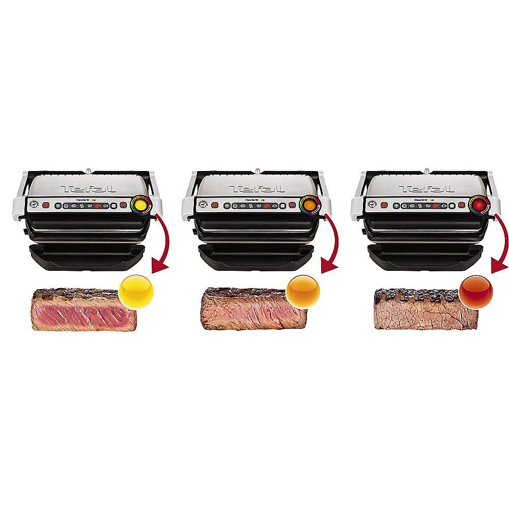 Tefal GC702D Optigrill Edelstahl / schwarz