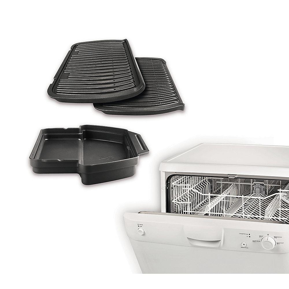 Tefal GC702D Optigrill Edelstahl / schwarz