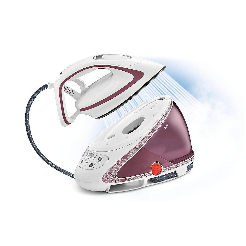 Tefal GV9560 Pro Express Ultimate Hochdruck-Dampfbügelstation weiss/rosé